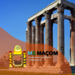 O Templo de Zeus Olímpico em Atenas