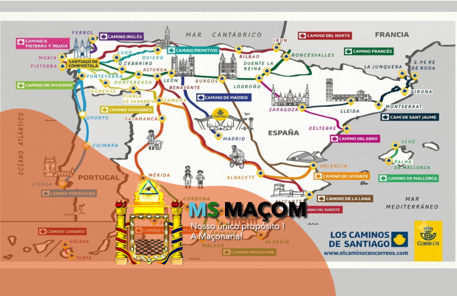 Os Caminhos que Levam a Compostela