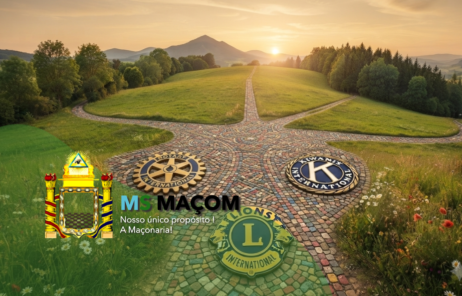 A Origem dos Clubes de Servico Rotary Lions e Kiwanis e sua Relacao com a Maconaria