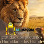 O leao e o rato a gratidao dos pequenos e a Humildade dos Grandes